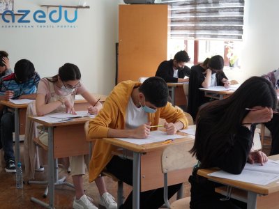Hərarəti yüksək olan 12 şagird imtahana buraxılmayıb