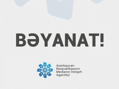 MEDİA mühüm bəyanat yaydı