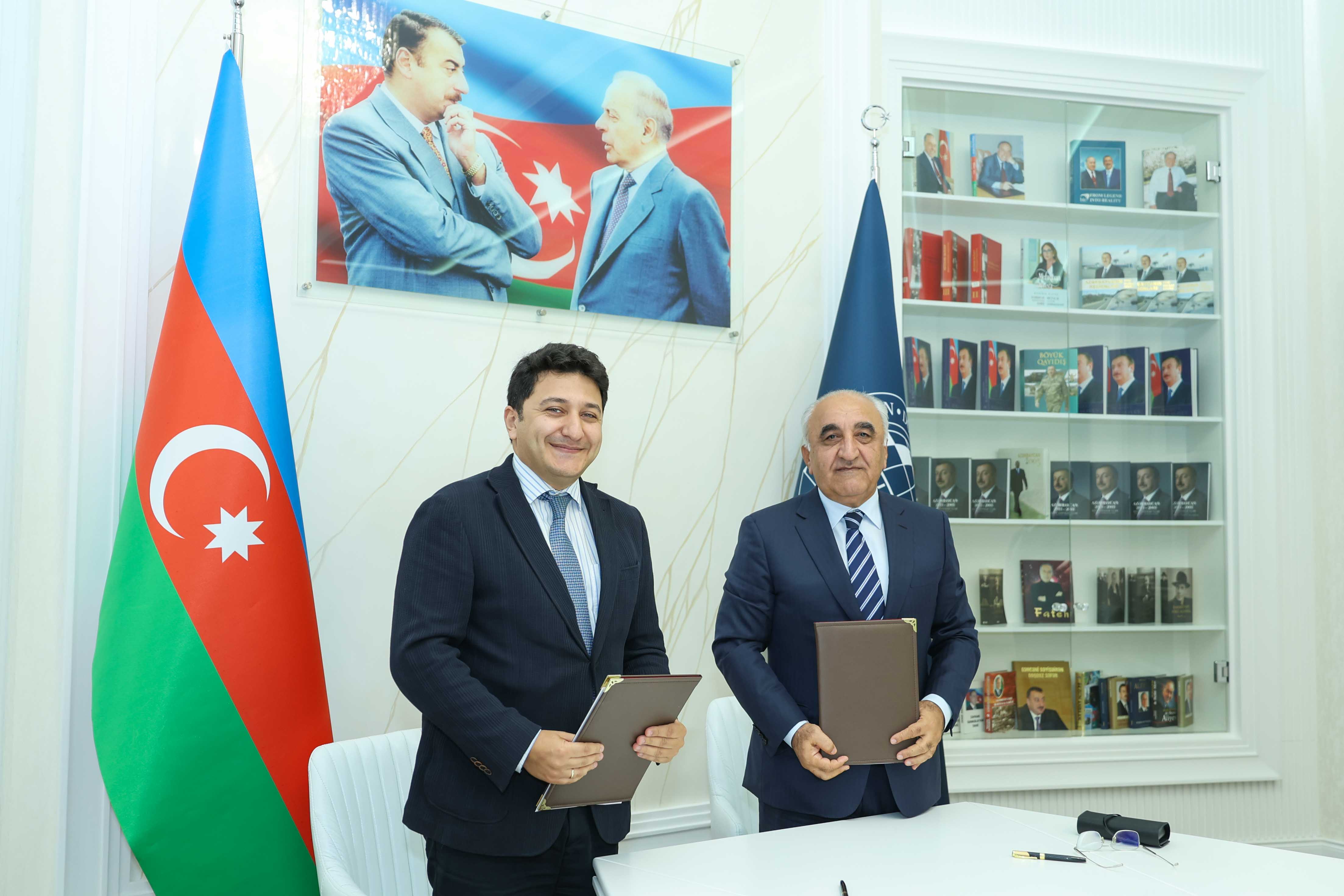 UNEC və ABB Invest arasında əməkdaşlıq memorandumu imzalanıb