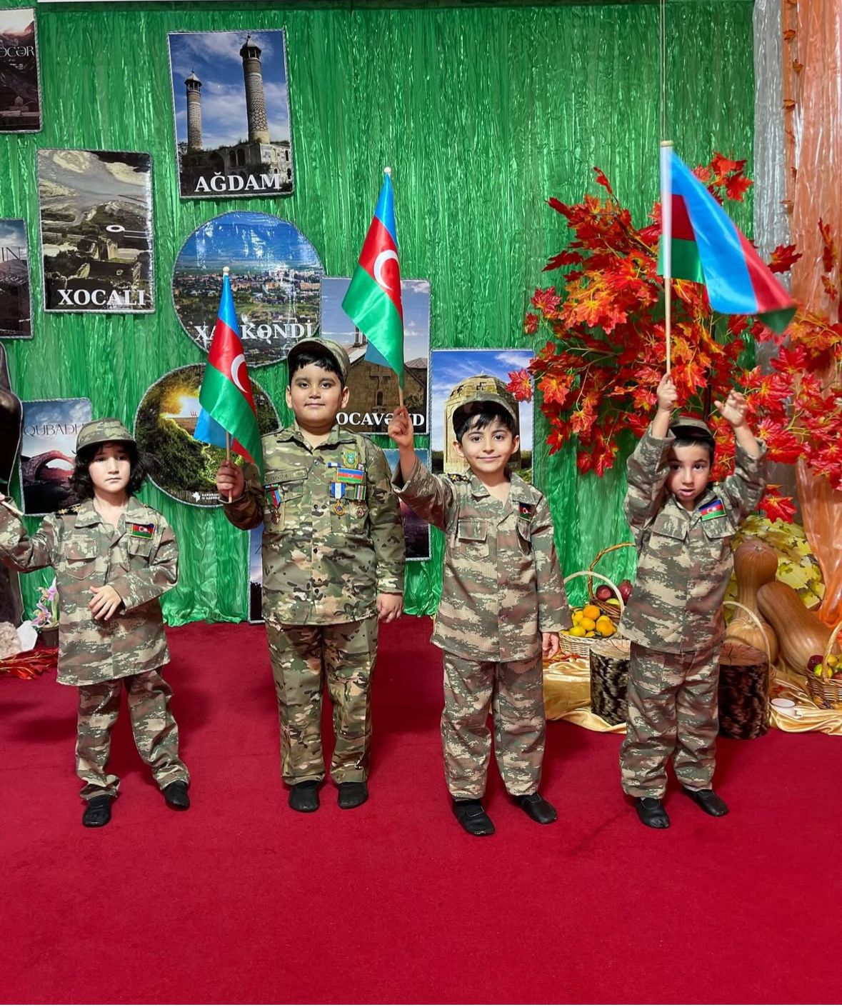 "Şəms” Uşaq Bağçasında Zəfərimizin 5 illiyinə həsr olunmuş PAYIZ BAYRAMI