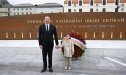 Prezident Gəncə terrorunda ailəsini itirən Nilayla görüşüb - FOTO