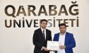 &ldquo;Firidun bəy Köçərli&rdquo; mükafatı&nbsp;Qarabağ Universitetinin rəhbərliyinə təqdim edilib