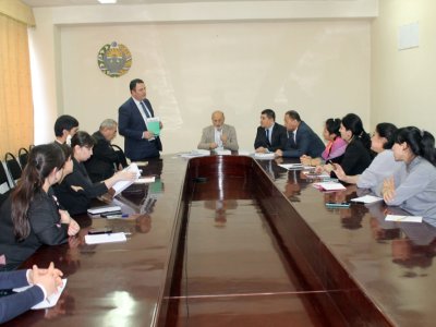 Daşkənd Dövlət Şərqşünaslıq İnstitutunda Azərbaycan alimləri ilə görüş olub