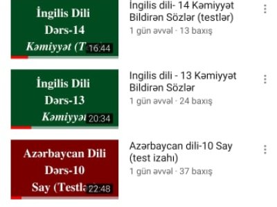 İmtahanlara ödənişsiz hazırlaşa bilərsiniz-Abituriyentlərin nəzərinə 