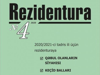 DİM “Rezidentura” xüsusi buraxılışının 4-cü nömrəsini dərc edib