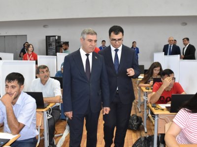 Peşə təhsili müəssisələrində imtahan prosesi izlənilib
