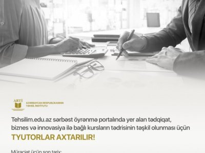 Təhsil İnstitutu vakansiya elan edir
