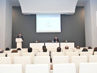 AMEA-nın institutlarının əməkdaşları ilə görüş