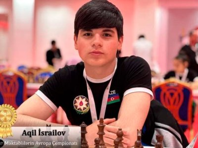 Şahmat üzrə Avropa çempionatının qızıl medalçısı