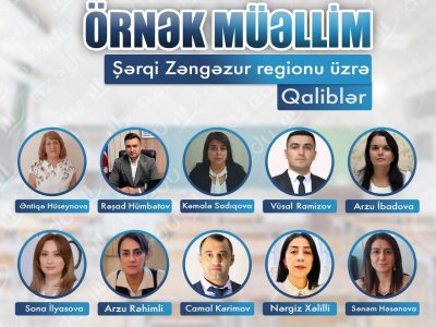 Şərqi Zəngəzurun “Örnək müəllimlər”i  