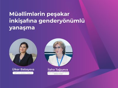 Müəllimlərin peşəkar inkişafına genderyönümlü yanaşma