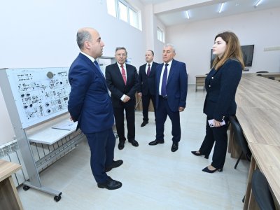 Elm və təhsil naziri BMU-da olub