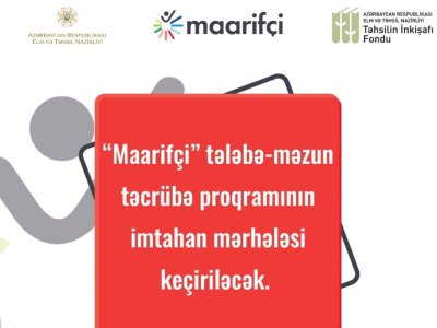 Təcrübə proqramının imtahan mərhələsinin vaxtı açıqlanıb