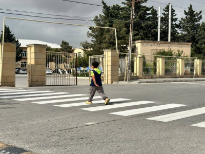 Bakıda bəzi məktəblərin ətrafında tədbirlər görülür - FOTO
