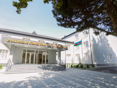 Heydər Əliyev Fondunun dəstəyi ilə Ağstafada yeni məktəb inşa edilib 