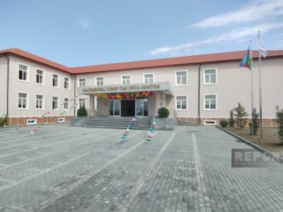 Heydər Əliyev Fondu tərəfindən Şamaxıda məktəb istifadəyə verilib