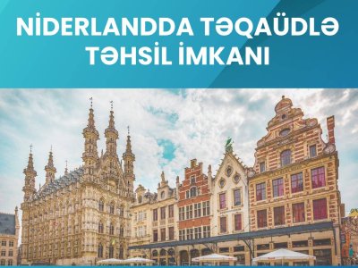 Niderland Krallığının Tio Biznes Məktəbi təqaüd proqramı elan edir