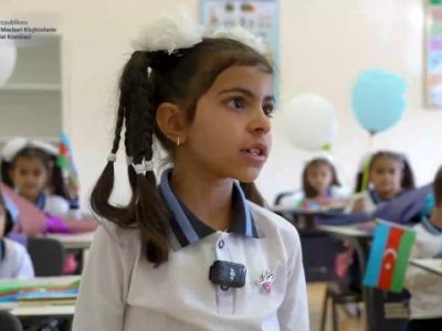 Şuşada 32 il sonra ilk dərs - VİDEO