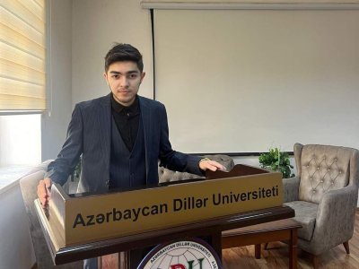 Azərbaycanlı tələbə beynəlxalq yarışda birinci oldu 