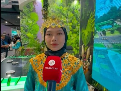 İndoneziyalı tələbə: Bakı çox heyrətamiz şəhərdir