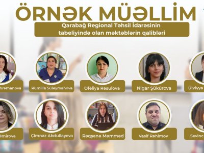 Qarabağ regionunun “Örnək müəllim”ləri - TANIYAQ