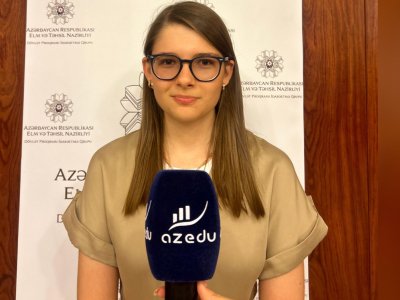 Elmə marağım məni xaricdə təhsilə yönəltdi