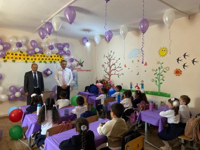 Füzuli kənd məktəbində şagird sayı 61 faiz artıb