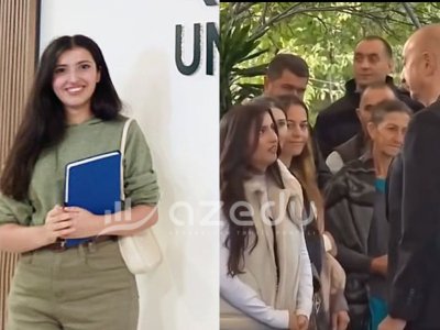 Prezidentlə səmimi söhbət edən Aysel: Qarabağda təhsil almaq paytaxtdan daha yaxşıdır - MÜSAHİBƏ