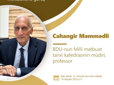 "Məktəbdə...” layihəsinin yeni dərs ilində ilk görüşü