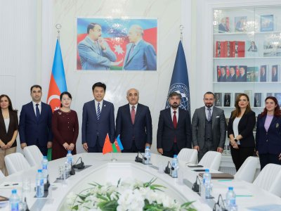 UNEC və Pekin Xarici Dillər Universiteti əməkdaşlığa başlayır