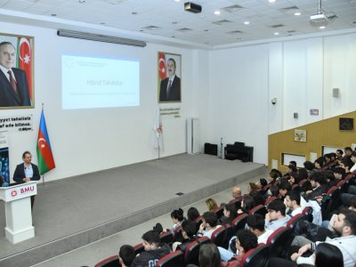 BMU-da “Kibertəhlükəsizlik və informasiya təhlükəsizliyi” mövzusunda seminar