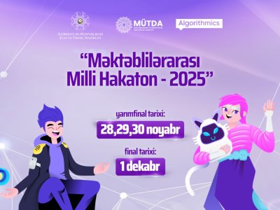 Məktəblilərarası Milli Hakatonun yarımfinal və final mərhələlərinin tarixləri açıqlanıb
