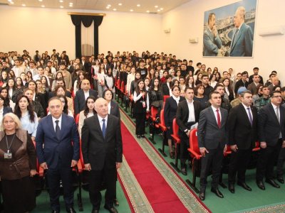 MDU-nun şəhid məzunu Oruc Nəcəflinin məzarı ziyarət edilib