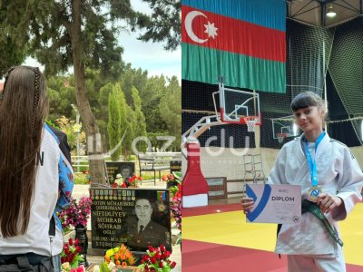 Qəhrəman şəhidin idmançı qızı: Məqsədim Avropa çempionu olmaqdır - MÜSAHİBƏ