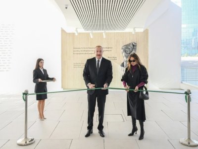 Bakıda Zəfər muzeyinin açılışı olub