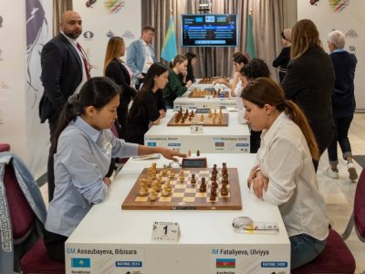 Qadın şahmatçılarımız dünya çempionatında ikinci olub