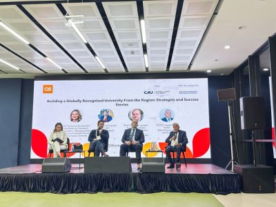 BMU rektoru Özbəkistanda formda çıxış edib