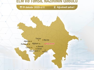 Nazir  Ağcabədidə vətəndaşları qəbul edəcək