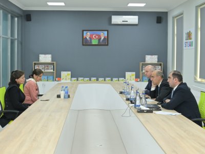 Elm və təhsil naziri Naxçıvanda vətəndaşları qəbul edib