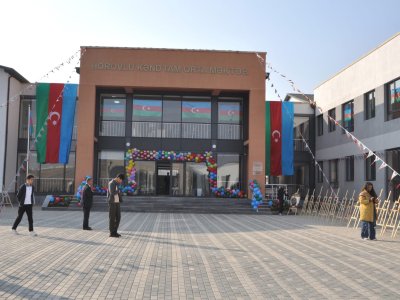 Cəbrayılda yeni məktəb fəaliyyətə başlayıb
