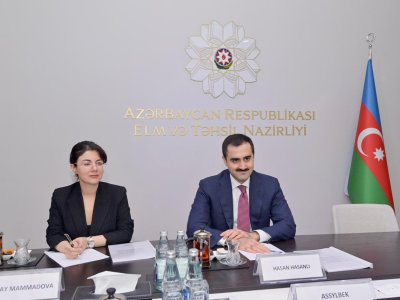 Qazaxıstanın maarif nazirinin müavini ilə görüş keçirilib