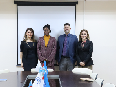 Azərbaycan Universitetində ABŞ Səfirliyinin nümayəndələri ilə görüş keçirilib