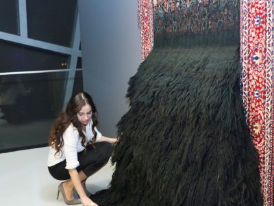 Leyla Əliyeva Azərbaycan Milli Xalça Muzeyini ziyarət edib