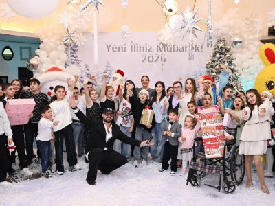 Prezidentin ailəsi uşaqlar üçün bayram şənliyində -&nbsp;FOTOLAR