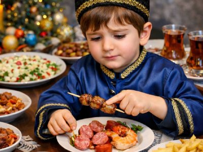 Uşaqlar üçün riskli bayram yeməkləri: - Pediatrdan&nbsp;XƏBƏRDARLIQ