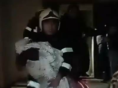 Masazırda yaşayış binasında yanğın -&nbsp;Sakinlər təxliyə olundu