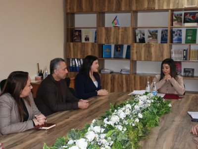 Yeni direktor müavini kollektivə təqdim olunub