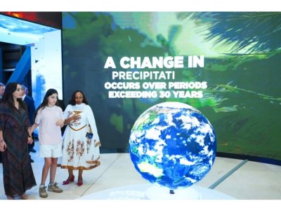 Leyla Əliyeva Efiopiya Elm Muzeyini ziyarət edib