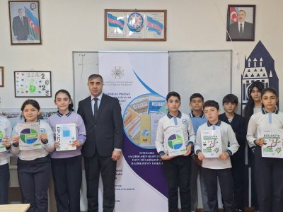 Fənn müsabiqəsinə hazırlaşan şagirdlər əlavə dərs vəsaitləri ilə təmin olunub