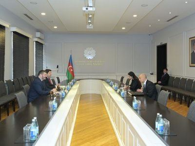 Elm və təhsil naziri Ukraynanın Azərbaycandakı səfiri ilə görüşüb